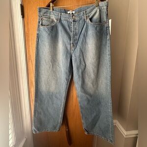 Re/Done Wide Leg Jeans Short Inseam
